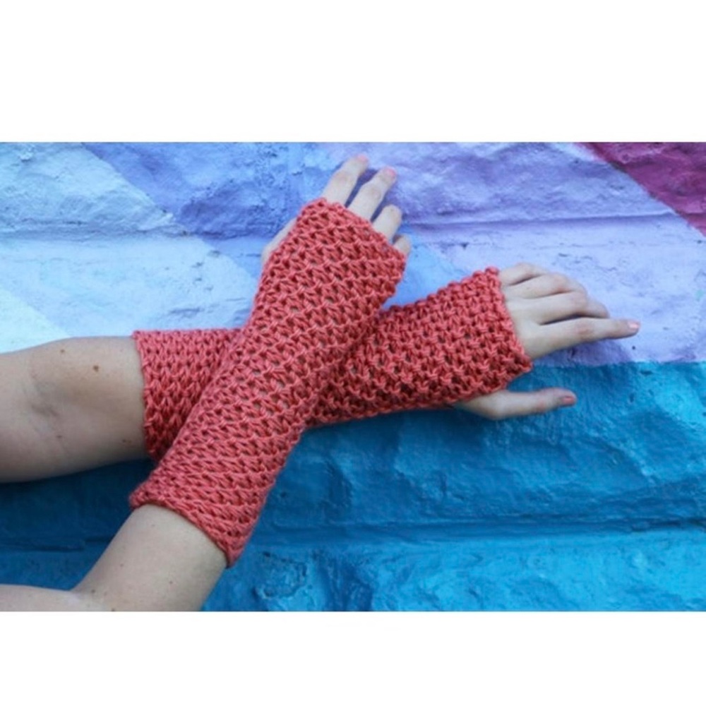 Fingerless mittens